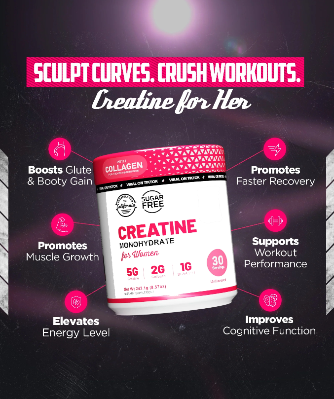 GLUTIFY™ - Creatine Monohydrate for Women