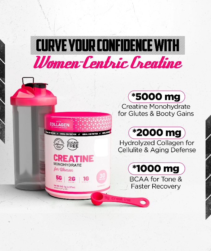 GLUTIFY™ - Creatine Monohydrate for Women